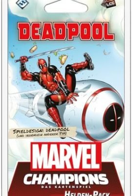 Fantasy Flight Games | Marvel Champions: LCG – Deadpool | Hero Expansion | Card Game | 1–4 Players | Ages 12+ | 45–90 Minutes | German