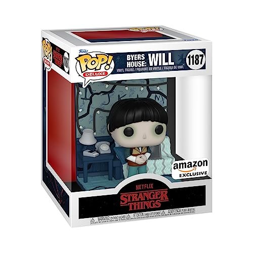 Funko Pop! Deluxe: Stranger Things Build A Scene - Will Byers - Esclusiva Amazon - Figura in Vinile da Collezione - Idea Regalo - Merchandising Ufficiale - Giocattoli per Bambini e Adulti