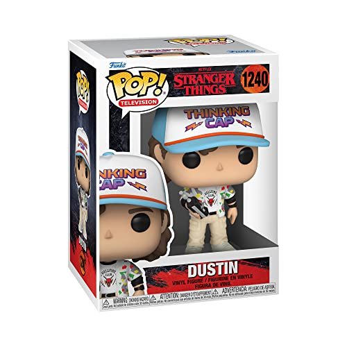 Funko Pop! TV: Stranger Things - Dustin Henderson - Aka Senzadenti - Figura in Vinile da Collezione - Idea Regalo - Merchandising Ufficiale - Giocattoli per Bambini e Adulti - TV Fans