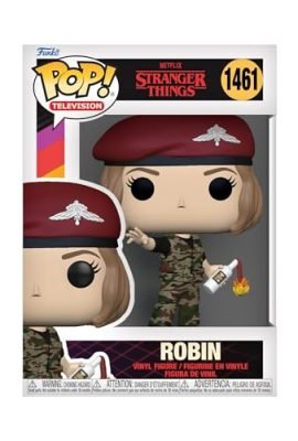 Funko Pop! TV: Stranger Things - Hunter Robin with Cocktail - Collectible Vinyl Figure - Gift Idea - Official Merchandise - Toys for Kids and Adults - TV Fans