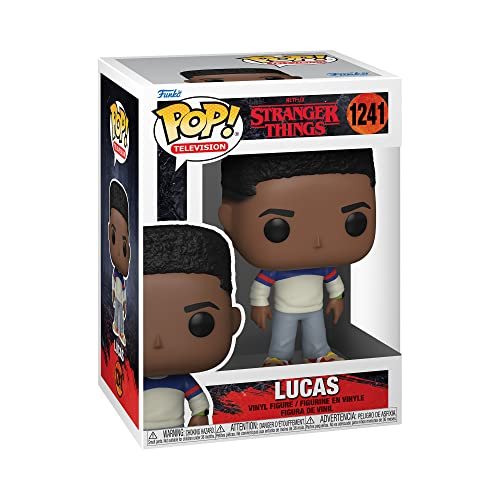 Funko Pop! TV: ST Stranger Things - Lucas Sinclair - Figura in Vinile da Collezione - Idea Regalo - Merchandising Ufficiale - Giocattoli per Bambini e Adulti - TV Fans