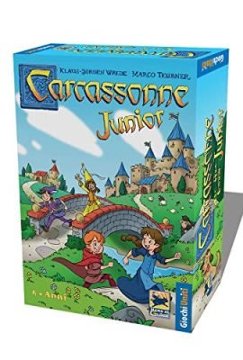 United Games - Carcassonne Junior, Board Game for Children, Italian Edition, GU667