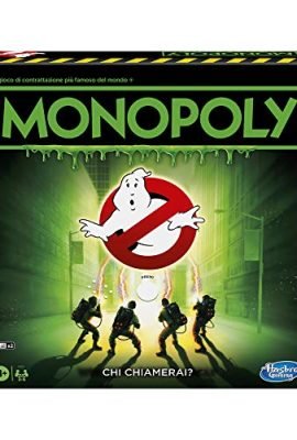 HasbroGaming, Monopoly Ghostbusters Edition Board Game Monopoly for Kids Ages 8 and Up, E9479103