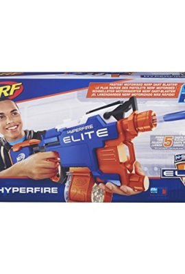 Hasbro Nerf - Nerf N-Strike Elite Hyperfire, Multicolor, B5573EU4, Amazon Exclusive