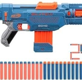 Hasbro Nerf Elite 2.0-Echo CS-10 (blaster with a 10-dart clip loader included, 24 darts included)