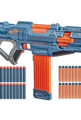 Hasbro Nerf Elite 2.0 - Turbine CS-18 (motorized blaster with a 18-dart magazine included), Single, No Color, E9481EU4