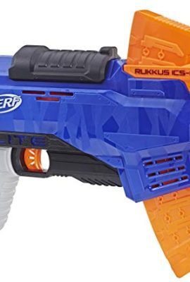 Hasbro Nerf Elite Rukkus ICS-8 Blaster with Darts and Vertical Slide Magazine