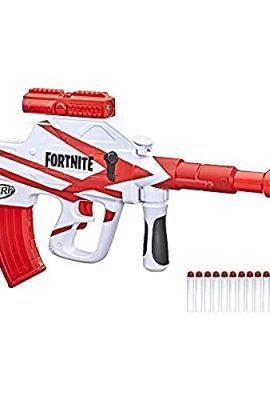 Hasbro Nerf Fortnite - B-AR, Motorized Blaster with 10-Dart Magazine and Fortnite Converge Shell, Includes 10 Original Nerf Elite Darts