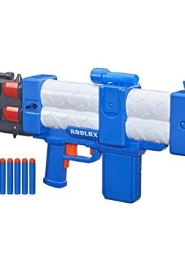 Hasbro Nerf Roblox - Arsenal: Pulse Laser, motorized dart blaster with 10 Nerf Elite darts and a 10-dart magazine—includes a code to unlock a virtual in-game item!