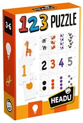 headu-123 Puzzle, Multicolor, IT21093