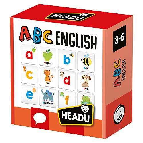 Headu- ABC English Gioco Educativo Travel, Multicolore, 8FC7D58427