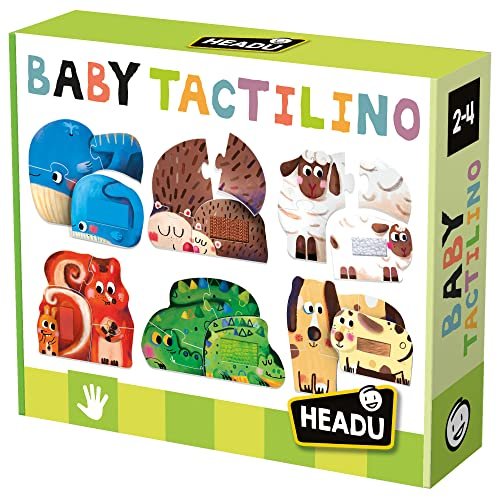 Headu Baby Tactilino Sviluppa La Sensibilità Tattile Mu53573 Gioco Educativo Per Bambini 2-4 Anni Designed In Italy