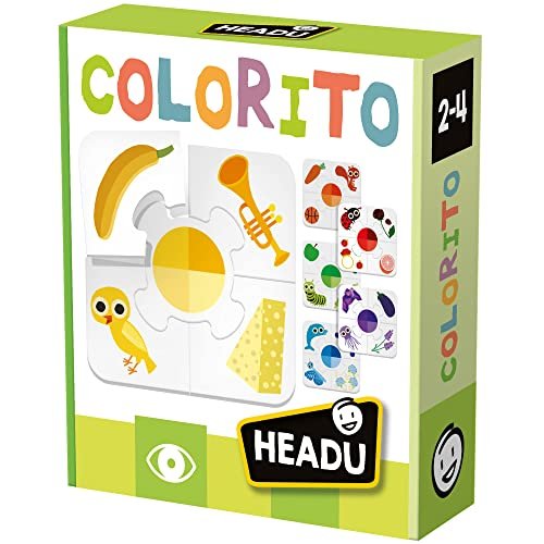 Headu Colorito Montessori Riconosci E Associa I Colori Mu54938 Gioco Educativo Per Bambini 2-4 Anni Made In Italy