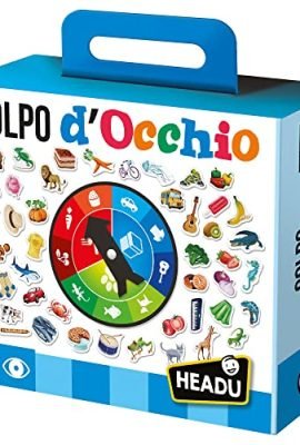 Headu Colpo D'Occhio: Quick-Wittedness, Concentration & Logical Thinking – IT24162 Educational Game for Children Aged 5–10, Made in Italy