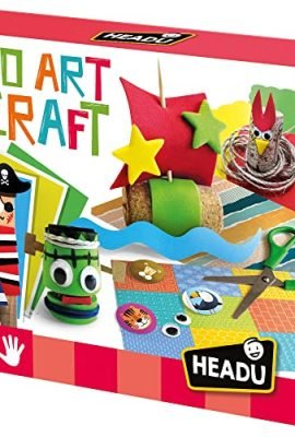 Headu Eco Art & Craft – Fine Motor Skills & Imagination | Mu27873 – Art & Craft Game for Children Aged 4–8 Years, Made in Italy