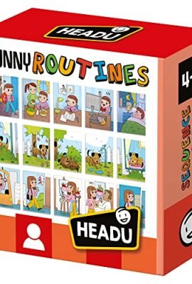 Headu Funny Routines: Play and Discover What They Do – MU51319 | Educational Game for Children Aged 4–6 Years | Made in Italy