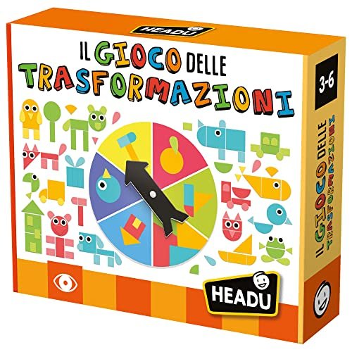 Headu Il Gioco Delle Trasformazioni Comporre Usando La Fantasia It53603 Gioco Educativo Per Bambini 3-6 Anni Made In Italy