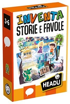 Headu Invent Stories & Fairy Tales: Linguistic Creativity & Imagination – IT22236 Educational Game for Children Aged 3–6, Made in Italy