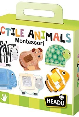 Headu IT20188 Tactile Animals Montessori