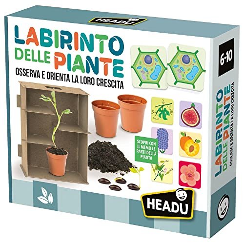 Headu Labirinto Delle Piante Come Orientare La Crescita Delle Piante It53788 Gioco Scientifico Per Bambini 6-10 Anni Made In Italy