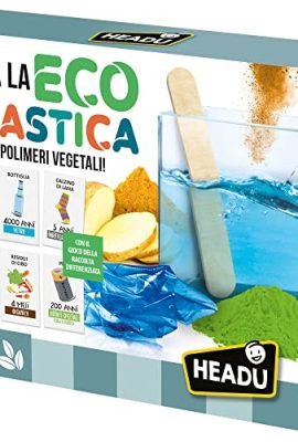 Headu Future Lab: Create and Play with Plant-Based Plastics – IT53795 – Science Game for Kids Aged 8–12, Made in Italy
