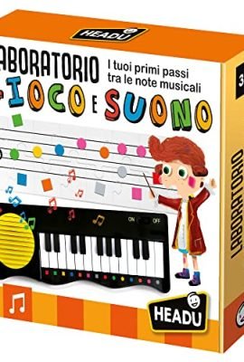 Headu Sound & Play Lab: Your First Steps Among Musical Notes – IT25763 | Educational Toy for Children Aged 3–6 Years | Made in Italy