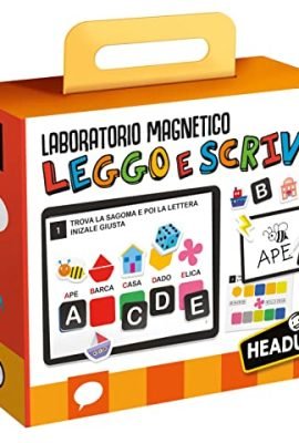Headu Magnetic Alphabet Shapes – I Create, I Read & I Write | IT27897 – Educational Toy for Children Aged 3–6 Years | Made in Italy