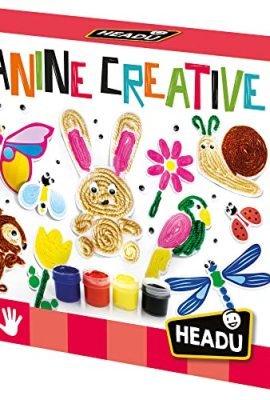 Headu Manine Creative Art Techniques for Little Kids – IT53757 | Art & Craft Game for Children Aged 3–6 Years | Made in Italy