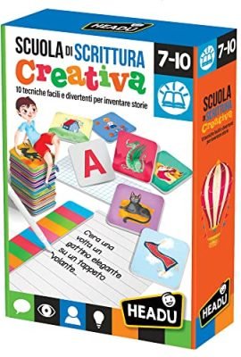 Headu Creative Writing School: 10 Easy & Fun Techniques to Invent Stories – IT29433 Educational Game for Kids Aged 7–12, Made in Italy