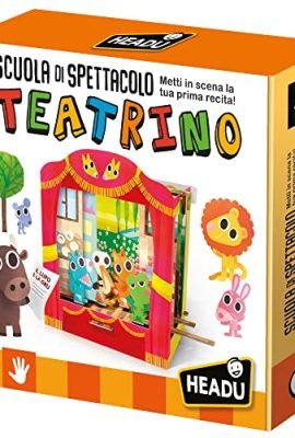 Headu School of Showbiz with the Little Theater – Stage Your First Play! It23653 Educational Game for Children Aged 3–6, Made in Italy