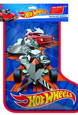 Hot Wheels - Hot Wheels 2023 Befana Stocking, packed with tons of surprises and accessories—including a monstrous launcher, a single 1:64 scale vehicle, and much more—Perfect Toy for Kids Ages 4+ HPB67