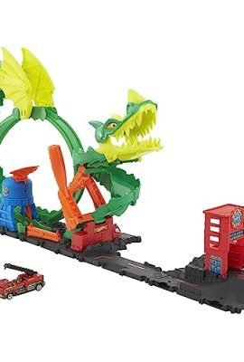 Hot Wheels Playset with Cars, Multicolor, HJV70