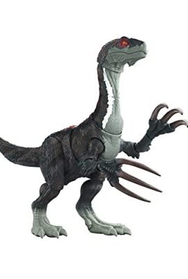 Jurassic World - Dominion Therizinosaurus Sharp Attack, Dinosaur with Long Claws, Action Attack & Sound Effects, Toy for Kids 4+ Years, GWD65