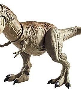 Jurassic World Bite & Battle, Giant Tyrannosaurus Rex with Operable Head and Tail, Toy for Kids 4+ Years, Online Packaging, GNH34, Sustainable Packaging [Amazon Exclusive]