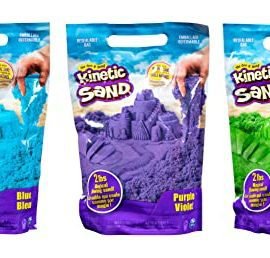 Kinetic Sand, Bag with 907 g of Colored, Moldable Sand, Ages 3+