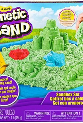 Kinetic Sand Set Sandbox (Green)
