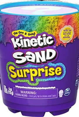 Kinetic Sand, Surprise Jars, Play Set with 113g of Colored Sand – for Children Aged 3+