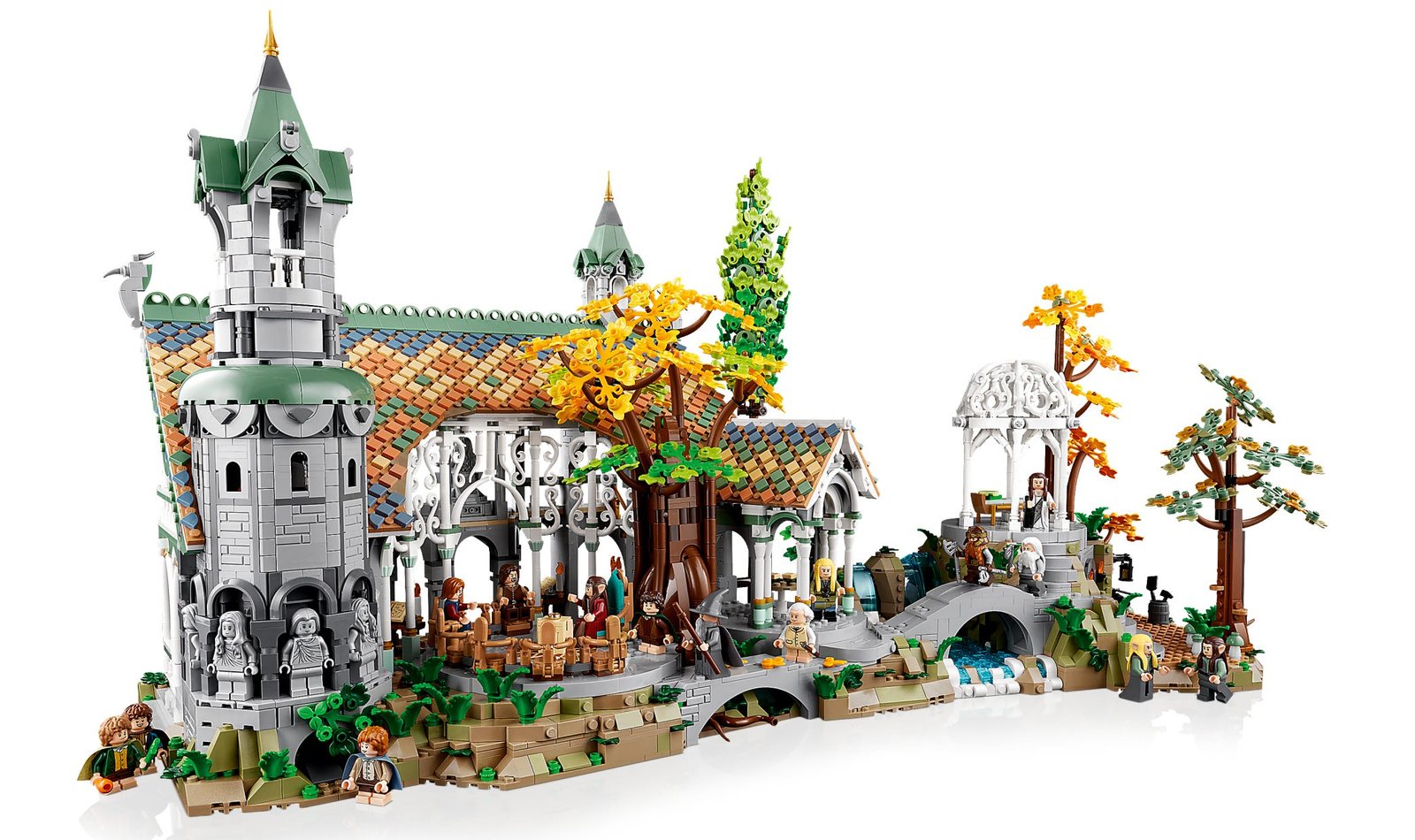 LEGO 10316 - IL SIGNORE DEGLI ANELLI: GRAN BURRONE