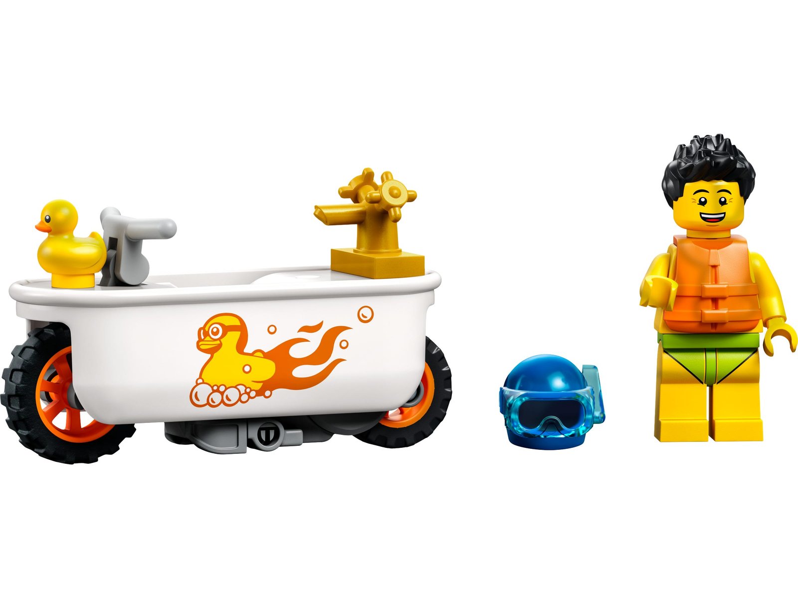 LEGO 60333 - Stunt Bike vasca da bagno