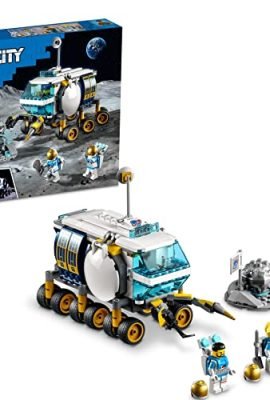 LEGO 60348 City Rover Lunare, Space Vehicle Model Toy Inspired by NASA’s Base with 3 Astronaut Minifigures, Toys for Boys and Girls Ages 6+, Gift Idea