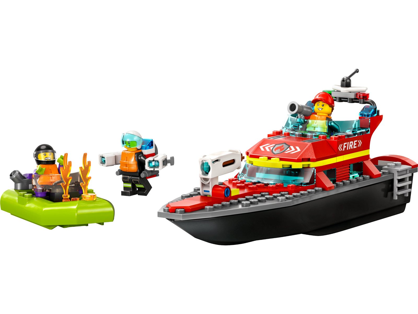 LEGO 60373 - Barca di soccorso antincendio