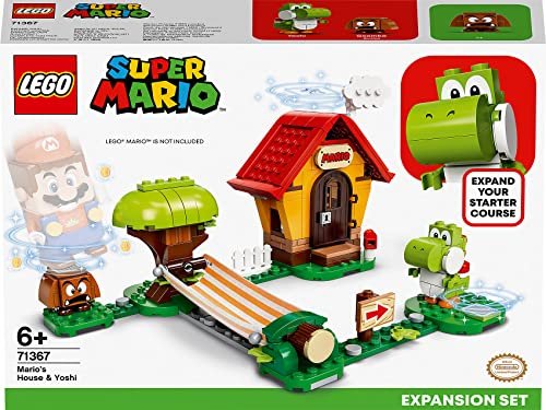 LEGO 71367 Super Mario Casa di Mario e Yoshi - Pack di Espansione, Giochi per Bambini e Bambine Creativi con i Personaggi Yoshi e Goomba, Idee Regalo
