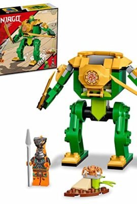 LEGO 71757 NINJAGO Lloyd’s Mech Ninja, Set for Kids Ages 4+, Featuring a Posable Toy and Snake Warrior