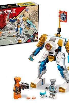 LEGO 71761 NINJAGO Zane’s Enhanced Mech – EVOLUTION, Set for Kids Ages 6+, Featuring a Snake Warrior and Collectible Banner
