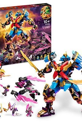 LEGO 71775 Ninjago MECH Samurai X di Nya, TV Series Crystallized Set with Action Figure and 9 Minifigures, Gift Idea, Kids’ Toys