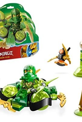 LEGO 71779 NINJAGO Spin Power Dragon of Lloyd – Toy Top with Collectible Lloyd Minifigure, Acrobatic Ninja Playset, Perfect Little Gift for Kids Ages 6+