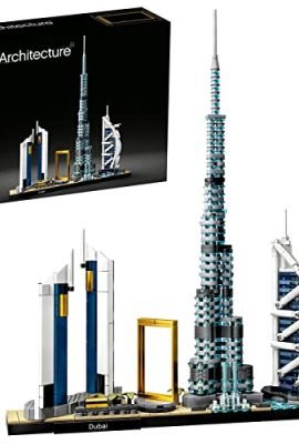 LEGO Architecture Dubai, Skyline Collection, Creative & Relaxing Model Kit, Building Blocks for Adults and Kids 16+ Years, 21052