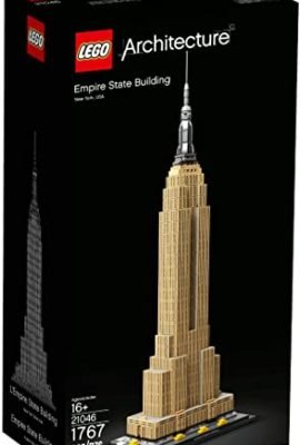 LEGO Architecture Empire State Building, New York, Creative Modeling Kit, Gift Idea, Building Sets for Adults and Kids 16+ Years, 21046