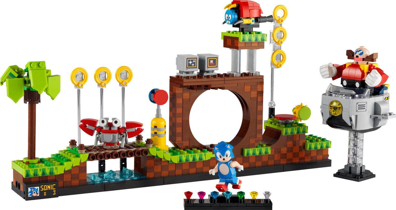 LEGO LEGO® Sonic the Hedgehog™ 21331 - Sonic the Hedgehog - Green Hill Zone