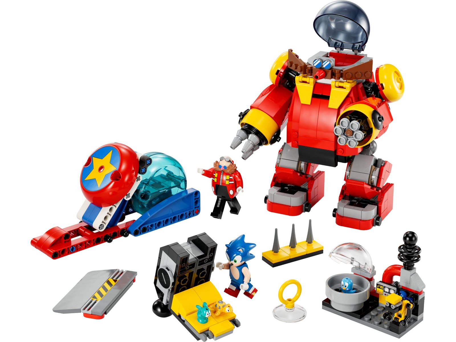 LEGO LEGO® Sonic the Hedgehog™ 76993 - Sonic vs. Robot Death Egg del Dr. Eggman